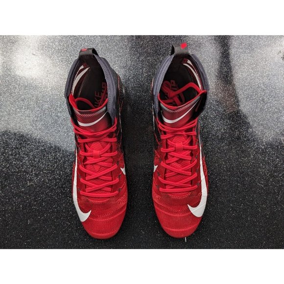 Nike Vapor Untouchable 3 Elite Black Red White Men's Size 13.5 NEW - Picture 6 of 8
